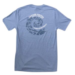 T-Shirt (unisex) - Celebrate Biodiversity, Blue-Grey Heather