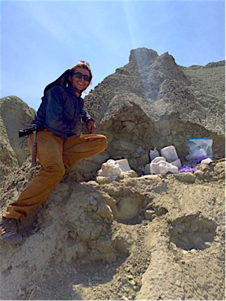 Dylan Carlini, SOU geology undergraduate