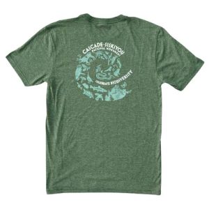 T-Shirt (unisex) - Celebrate Biodiversity, Forest Green