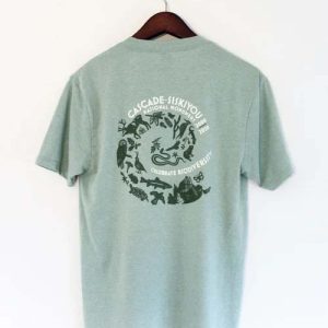 T-Shirt (unisex) - Celebrate Biodiversity, Dusty Sage